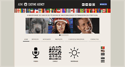Desktop Screenshot of agnecastingagency.com